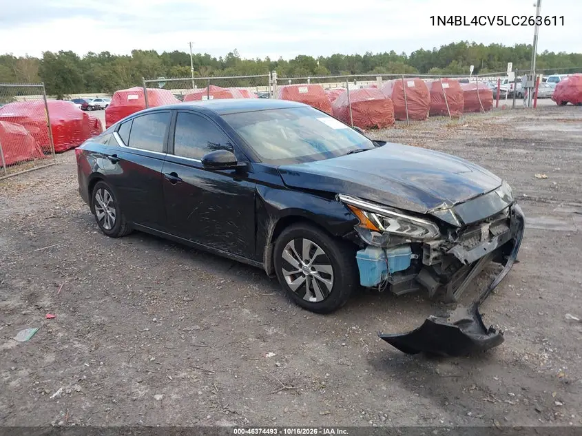 NISSAN ALTIMA 2020, VIN 1N4BL4CV5LC263611