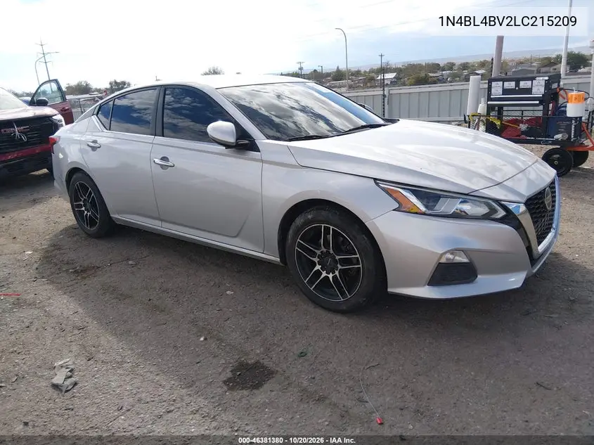 NISSAN ALTIMA 2020, VIN 1N4BL4BV2LC215209
