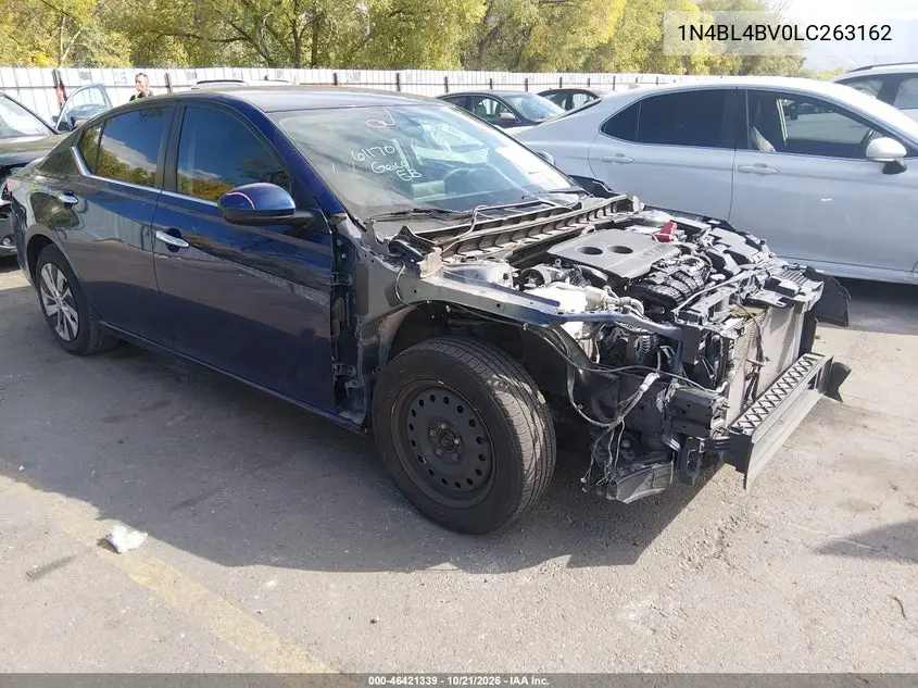 NISSAN ALTIMA 2020, VIN 1N4BL4BV0LC263162