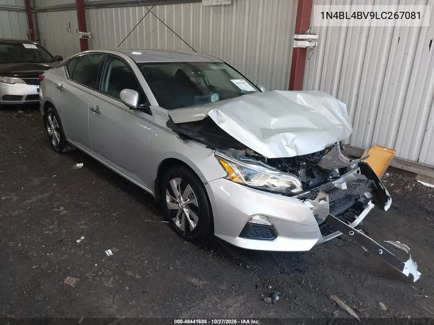 NISSAN ALTIMA 2020, VIN 1N4BL4BV9LC267081