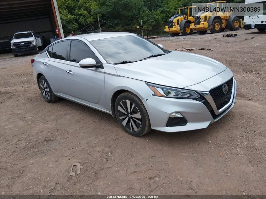 NISSAN ALTIMA 2021, VIN 1N4BL4DW1MN300389