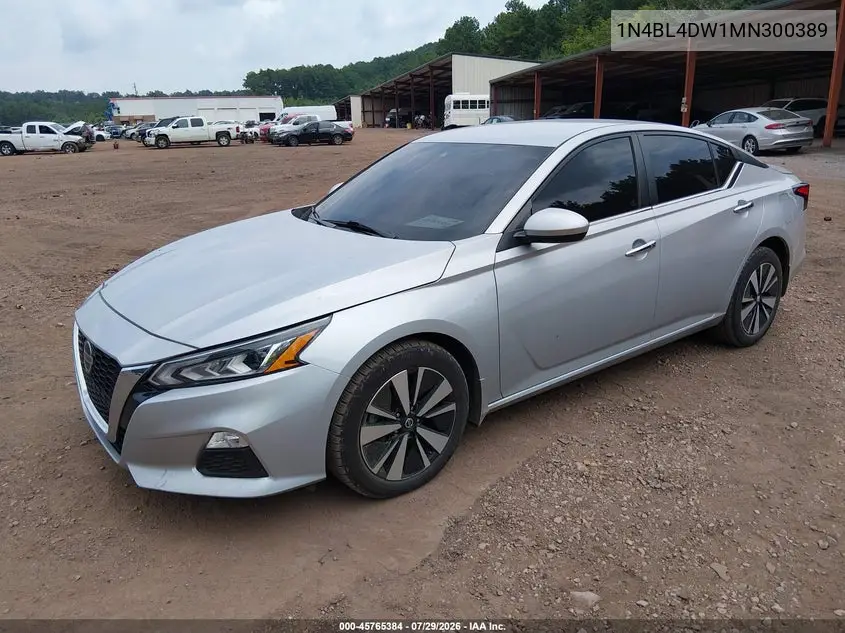 2021 NISSAN ALTIMA VIN 1N4BL4DW1MN300389 — фото 2