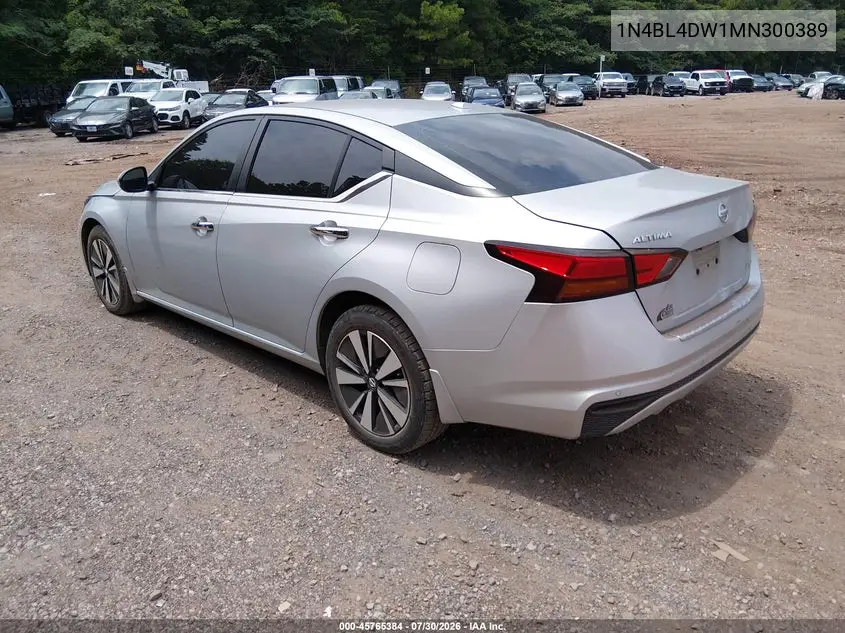 2021 NISSAN ALTIMA VIN 1N4BL4DW1MN300389 — фото 3