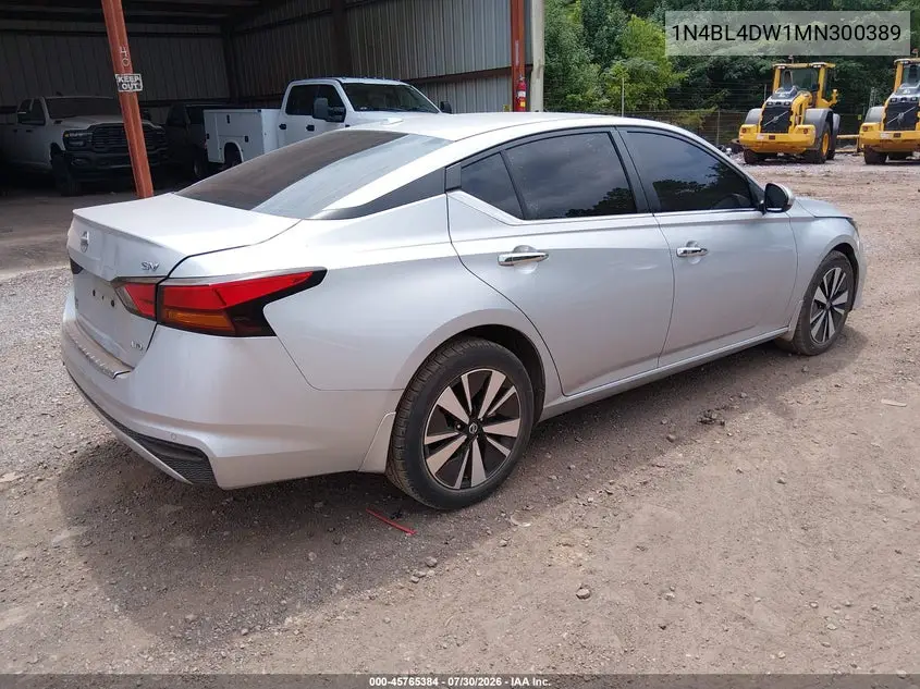 2021 NISSAN ALTIMA VIN 1N4BL4DW1MN300389 — фото 4