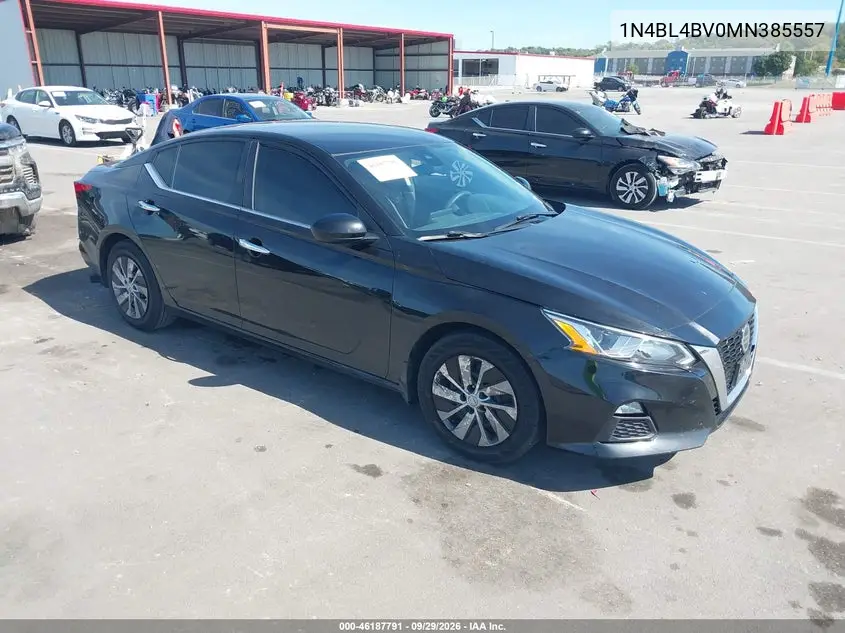 NISSAN ALTIMA 2021, VIN 1N4BL4BV0MN385557