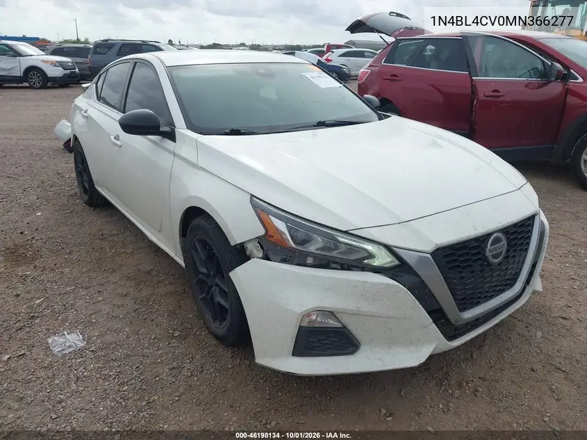 NISSAN ALTIMA 2021, VIN 1N4BL4CV0MN366277