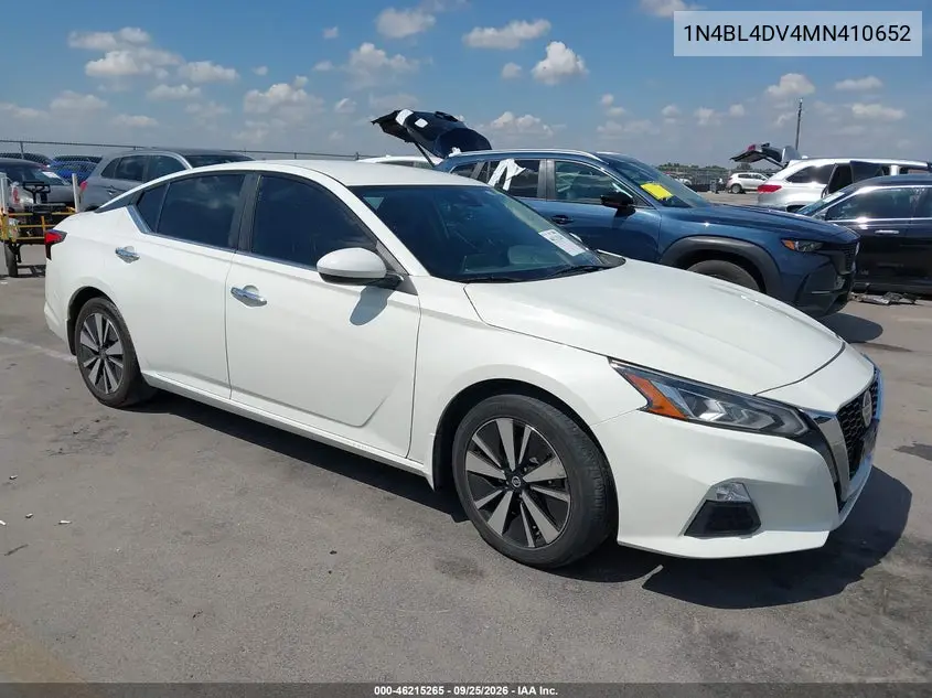 NISSAN ALTIMA 2021, VIN 1N4BL4DV4MN410652