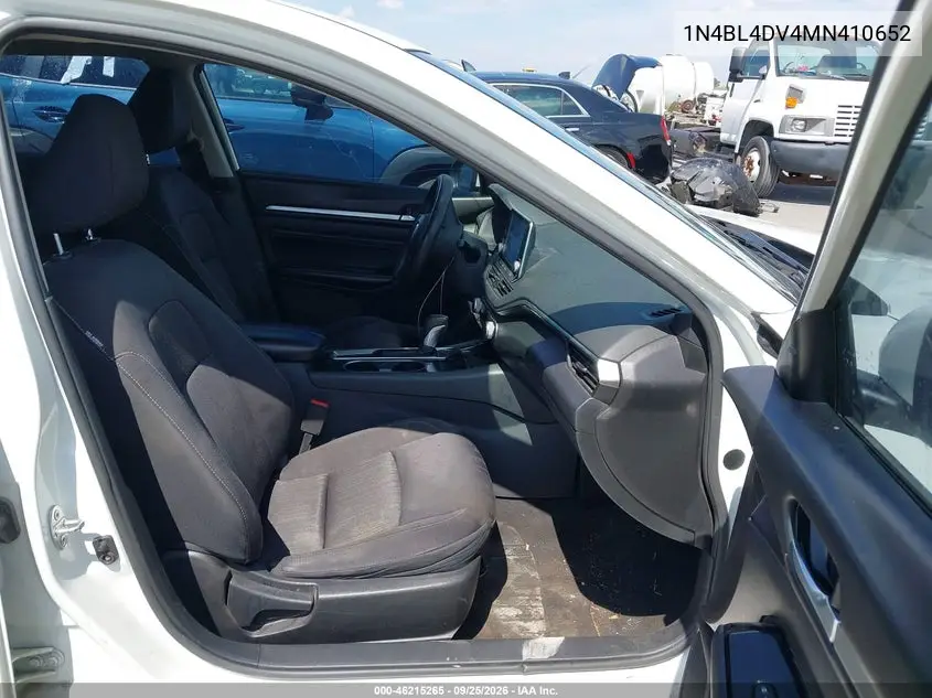 2021 NISSAN ALTIMA VIN 1N4BL4DV4MN410652 — фото 5