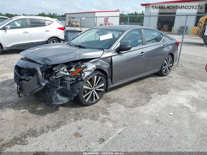 2021 NISSAN ALTIMA VIN 1N4BL4CV5MN329273 — фото 2
