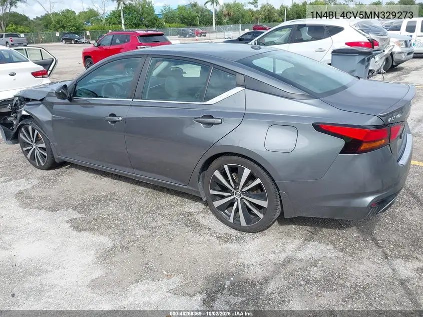2021 NISSAN ALTIMA VIN 1N4BL4CV5MN329273 — фото 3