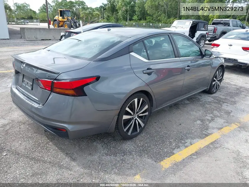 2021 NISSAN ALTIMA VIN 1N4BL4CV5MN329273 — фото 4