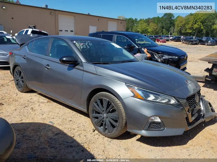 NISSAN ALTIMA 2021, VIN 1N4BL4CV8MN340283