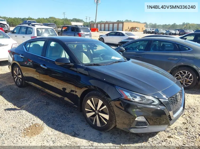 NISSAN ALTIMA 2021, VIN 1N4BL4DV5MN336240