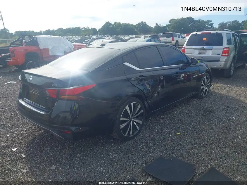 2021 NISSAN ALTIMA VIN 1N4BL4CV0MN310713 — фото 4