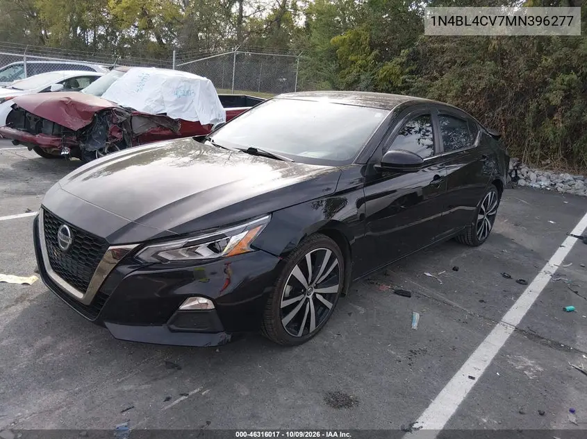 2021 NISSAN ALTIMA VIN 1N4BL4CV7MN396277 — фото 2