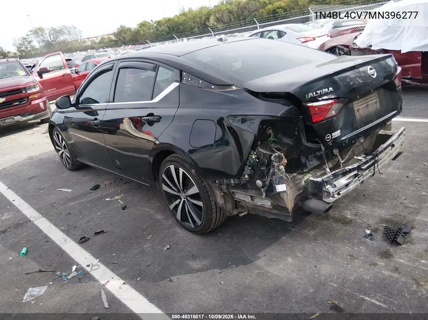 2021 NISSAN ALTIMA VIN 1N4BL4CV7MN396277 — фото 3