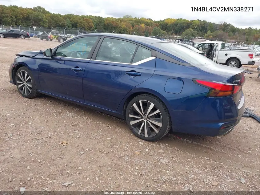2021 NISSAN ALTIMA VIN 1N4BL4CV2MN338271 — фото 3