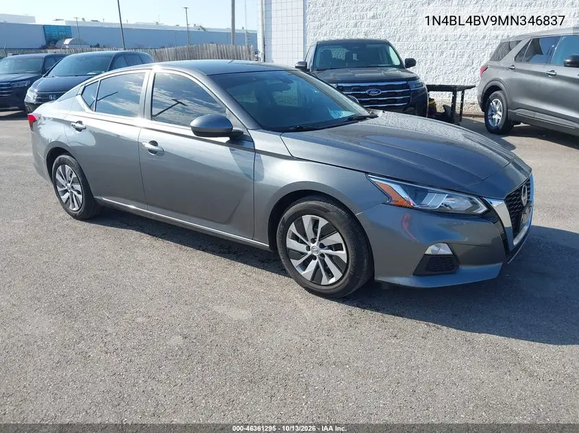 NISSAN ALTIMA 2021, VIN 1N4BL4BV9MN346837