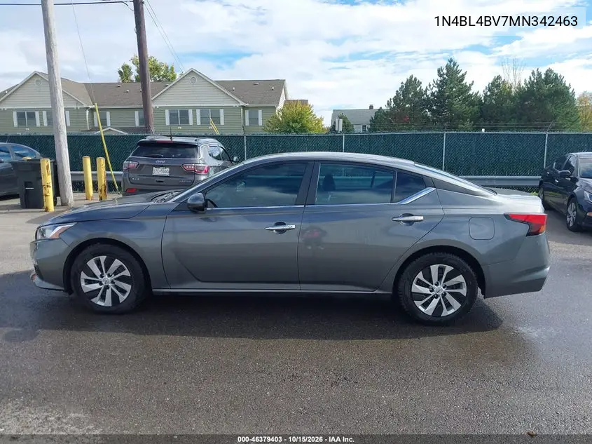 2021 NISSAN ALTIMA VIN 1N4BL4BV7MN342463 — фото 14