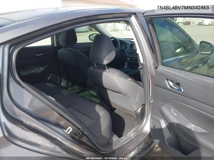 2021 NISSAN ALTIMA VIN 1N4BL4BV7MN342463 — фото 8