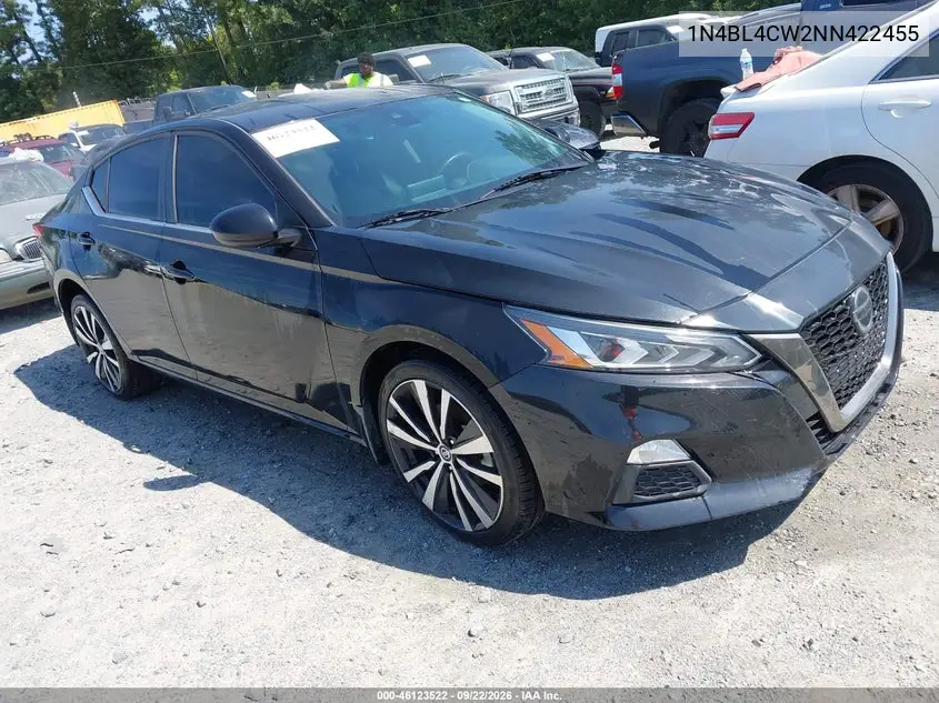 NISSAN ALTIMA 2022, VIN 1N4BL4CW2NN422455