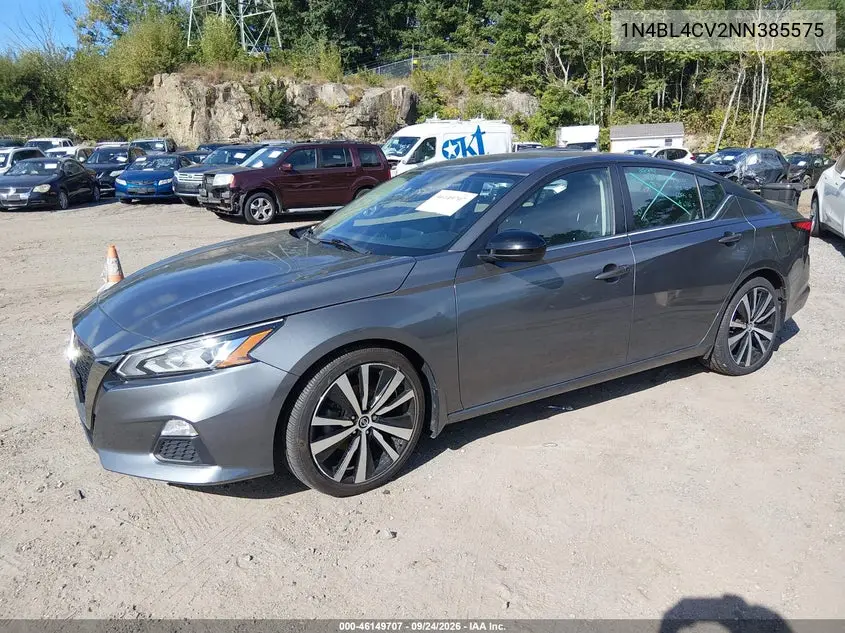 2022 NISSAN ALTIMA VIN 1N4BL4CV2NN385575 — фото 2