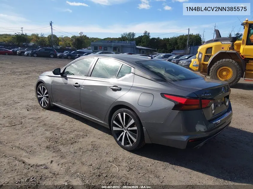 2022 NISSAN ALTIMA VIN 1N4BL4CV2NN385575 — фото 3
