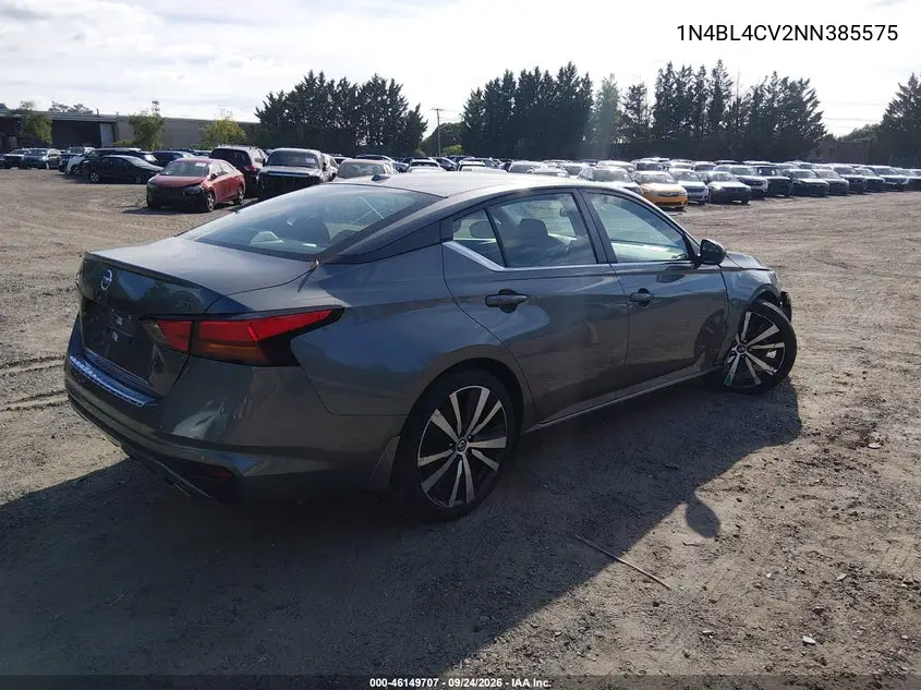2022 NISSAN ALTIMA VIN 1N4BL4CV2NN385575 — фото 4