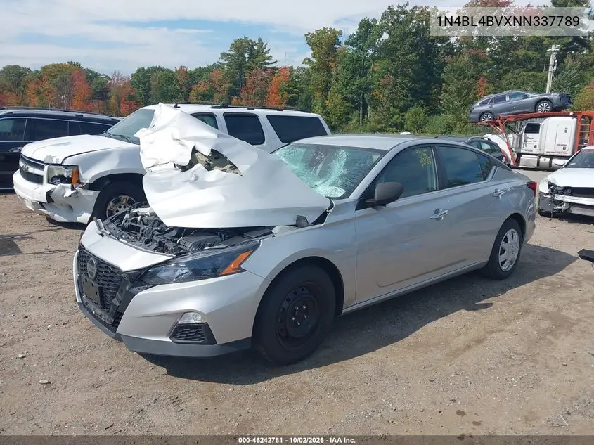 2022 NISSAN ALTIMA VIN 1N4BL4BVXNN337789 — фото 2