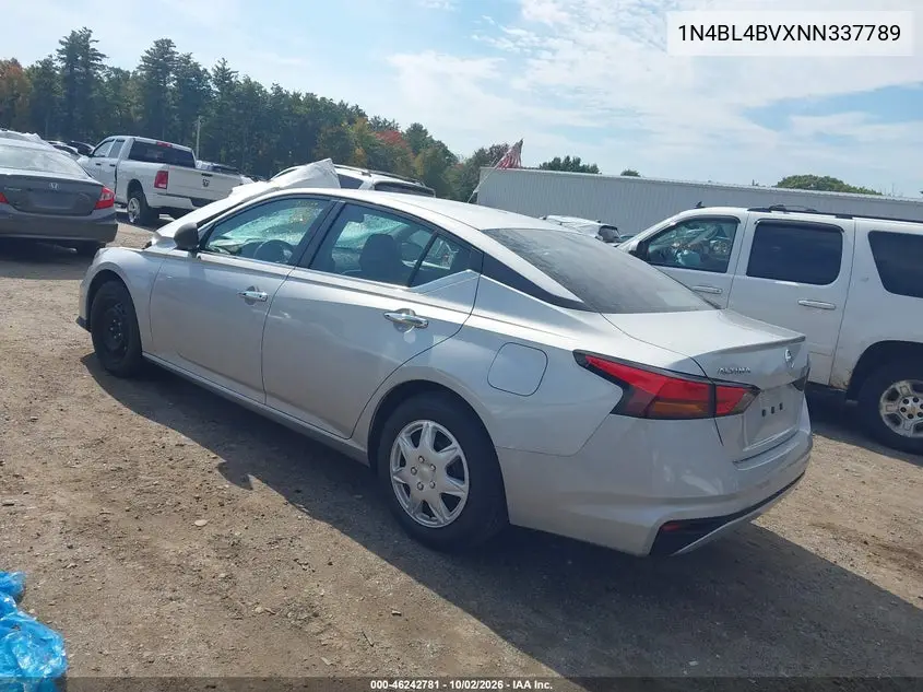 2022 NISSAN ALTIMA VIN 1N4BL4BVXNN337789 — фото 3