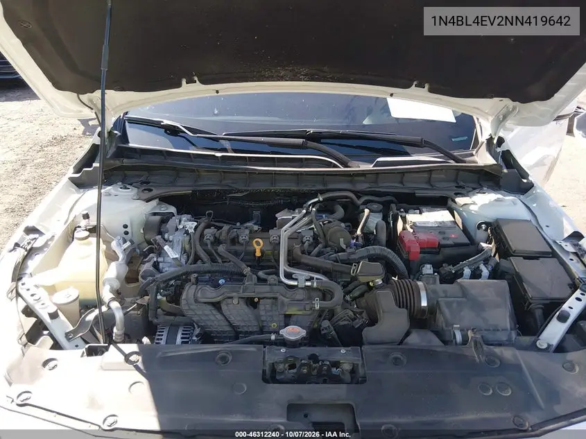 2022 NISSAN ALTIMA VIN 1N4BL4EV2NN419642 — фото 10