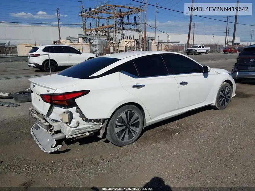 2022 NISSAN ALTIMA VIN 1N4BL4EV2NN419642 — фото 4