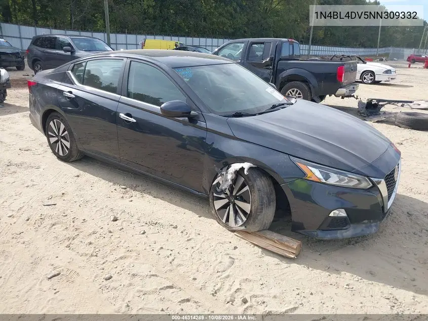 NISSAN ALTIMA 2022, VIN 1N4BL4DV5NN309332