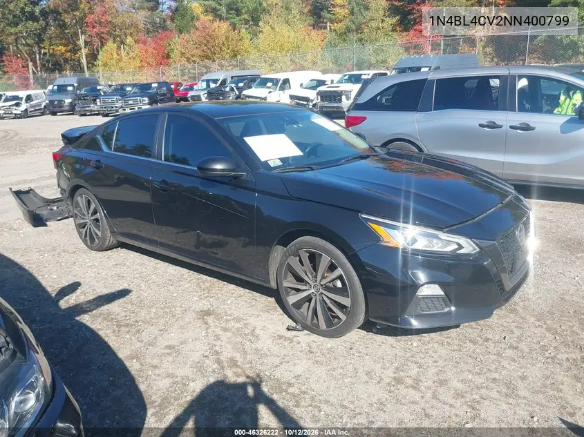 NISSAN ALTIMA 2022, VIN 1N4BL4CV2NN400799