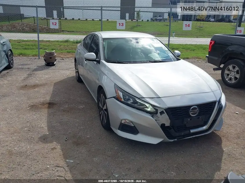NISSAN ALTIMA 2022, VIN 1N4BL4DV7NN416012