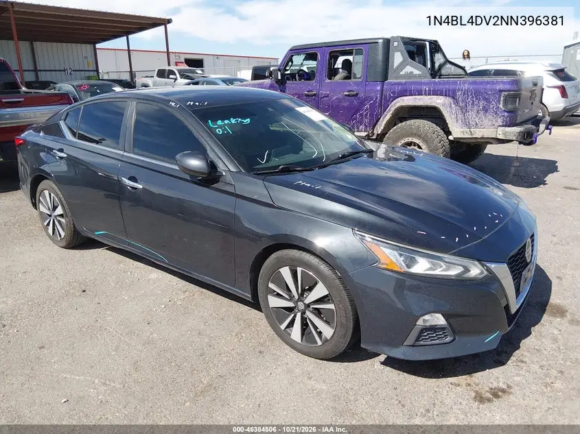 NISSAN ALTIMA 2022, VIN 1N4BL4DV2NN396381