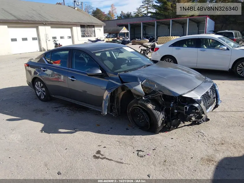NISSAN ALTIMA 2022, VIN 1N4BL4BV8NN326340