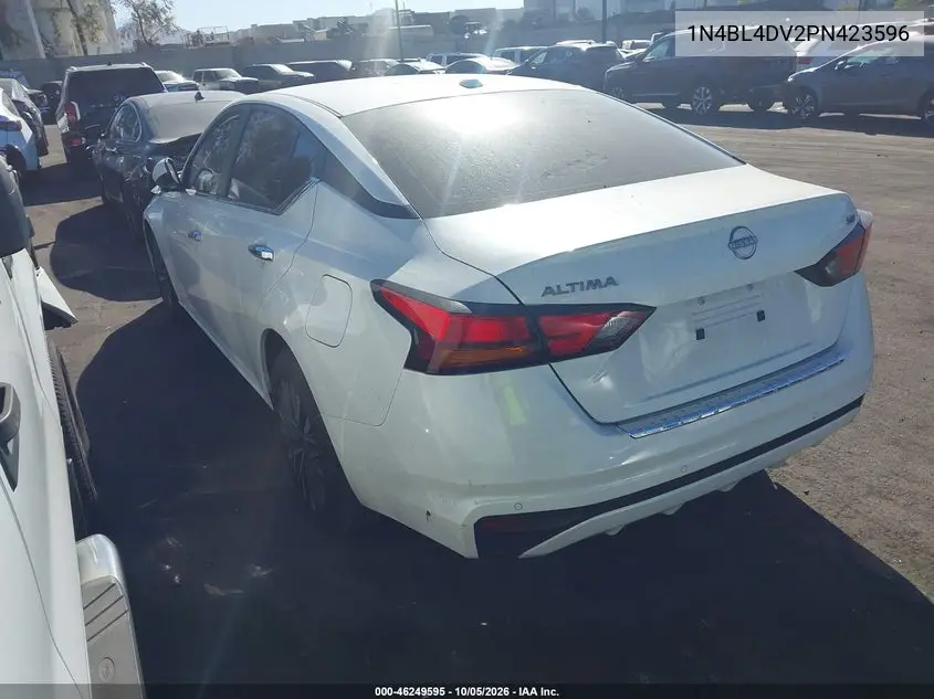 2023 NISSAN ALTIMA VIN 1N4BL4DV2PN423596 — фото 3