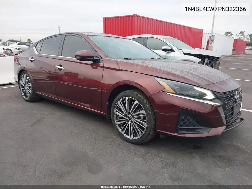 NISSAN ALTIMA 2023, VIN 1N4BL4EW7PN322366