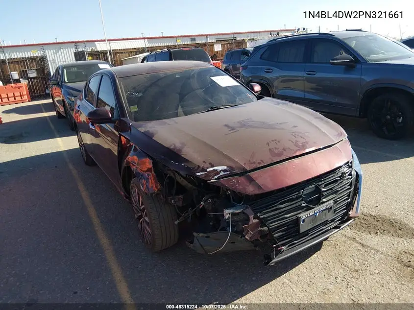 NISSAN ALTIMA 2023, VIN 1N4BL4DW2PN321661
