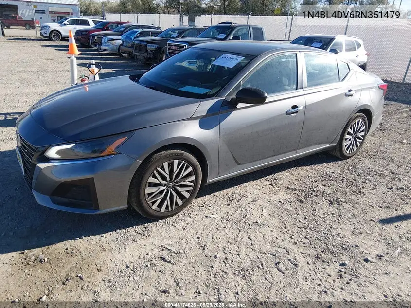 2024 NISSAN ALTIMA VIN 1N4BL4DV6RN351479 — фото 2