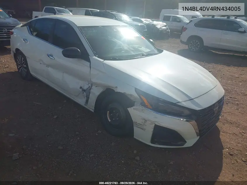 NISSAN ALTIMA 2024, VIN 1N4BL4DV4RN434005