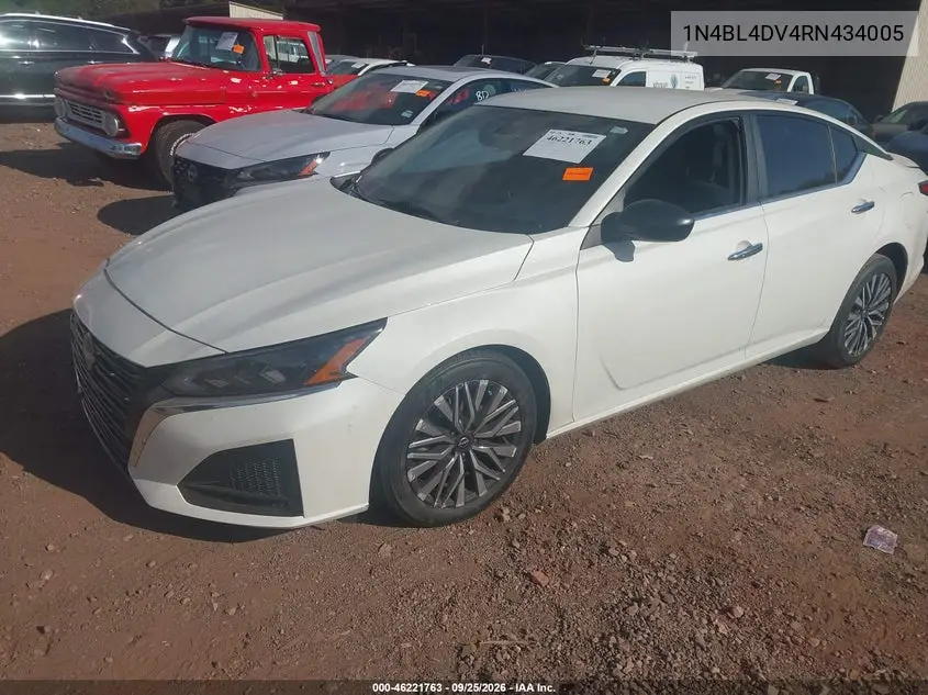 2024 NISSAN ALTIMA VIN 1N4BL4DV4RN434005 — фото 2