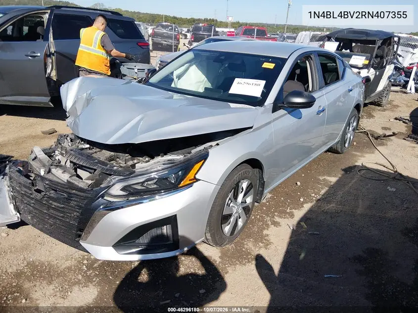 2024 NISSAN ALTIMA VIN 1N4BL4BV2RN407355 — фото 2