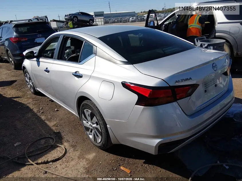 2024 NISSAN ALTIMA VIN 1N4BL4BV2RN407355 — фото 3