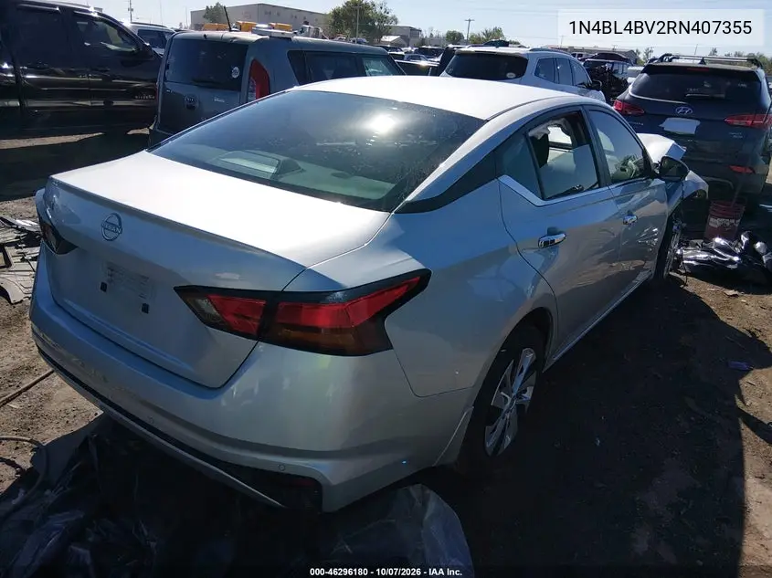 2024 NISSAN ALTIMA VIN 1N4BL4BV2RN407355 — фото 4