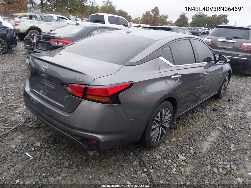 2024 NISSAN ALTIMA VIN 1N4BL4DV3RN364691 — фото 4