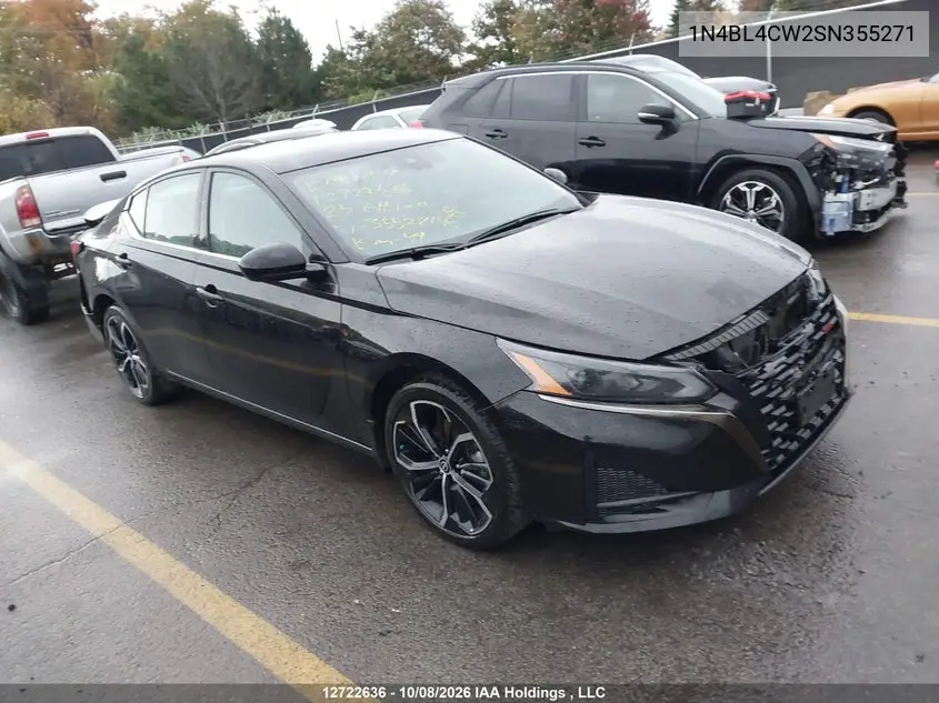 NISSAN ALTIMA 2025, VIN 1N4BL4CW2SN355271