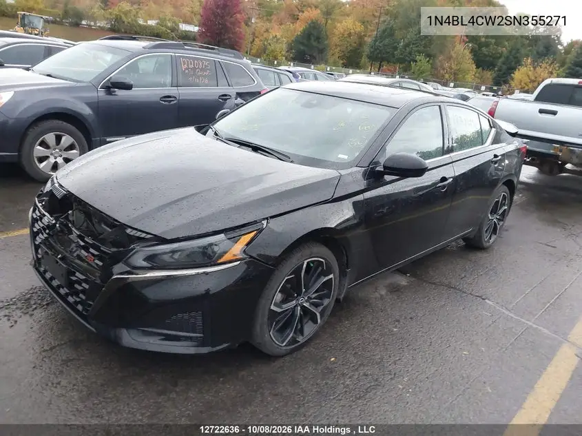 2025 NISSAN ALTIMA VIN 1N4BL4CW2SN355271 — фото 2