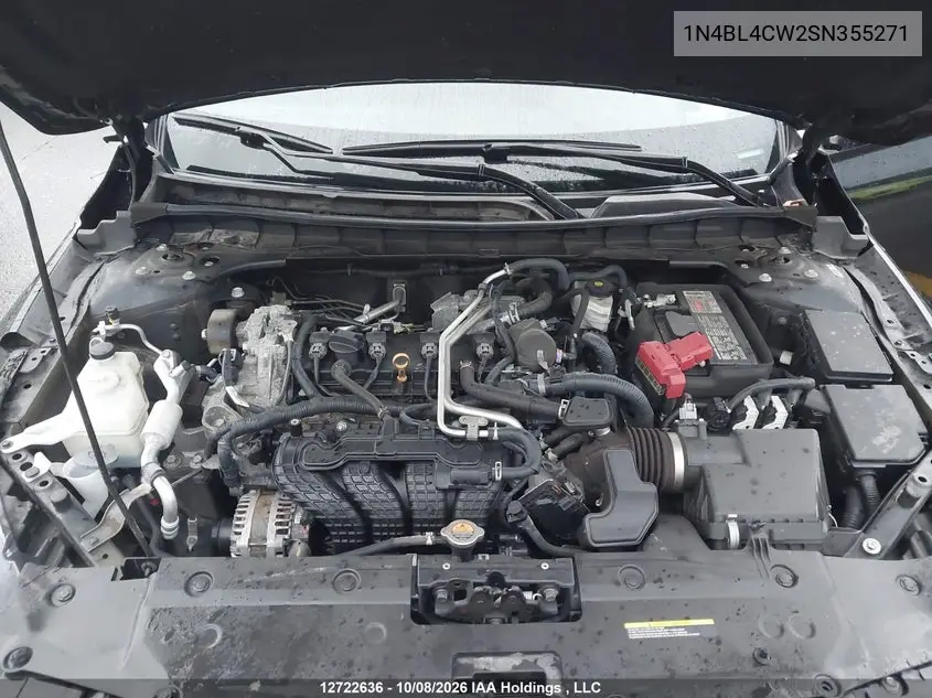 2025 NISSAN ALTIMA VIN 1N4BL4CW2SN355271 — фото 9